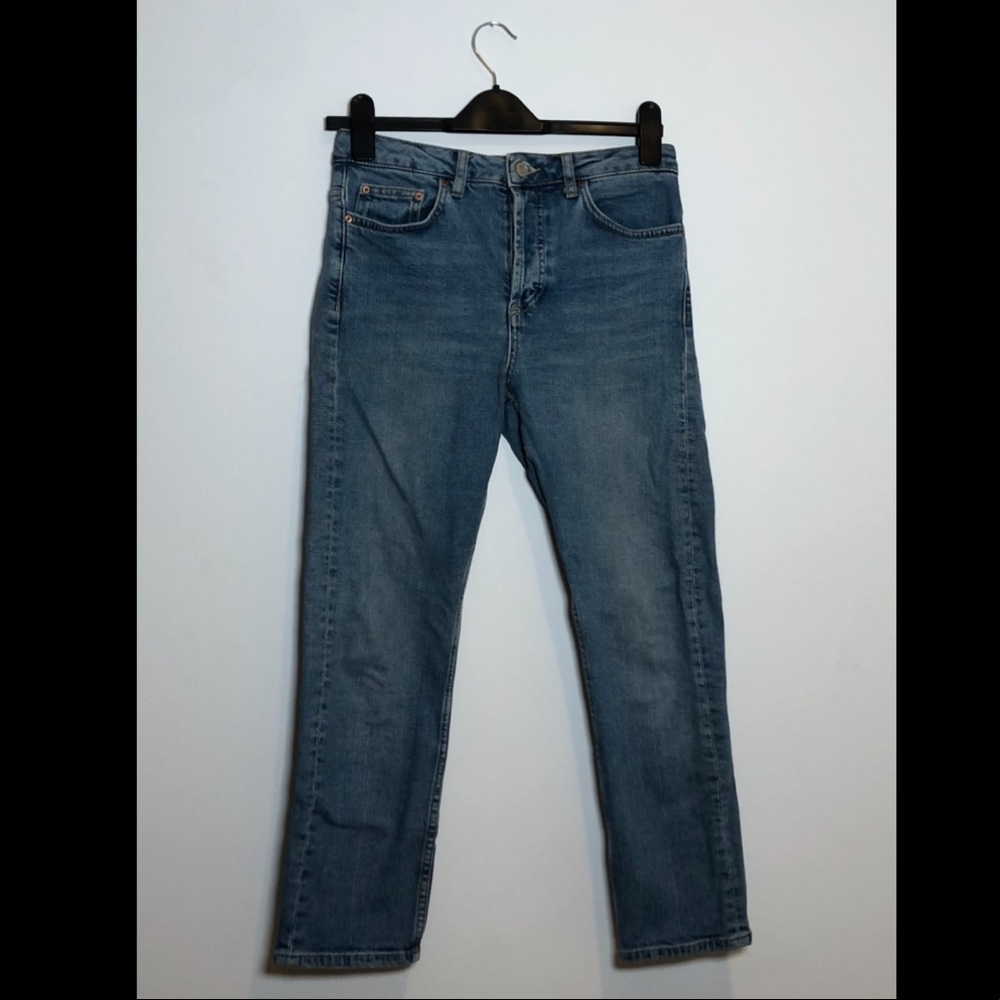 Topshop button down jeans